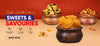 South Indian sweets & savouries